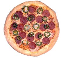 Pepperoni Jalapeño Pizza